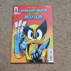 Marvel What If...? Donald Duck Became Wolverine 1 Rare Variant Comic